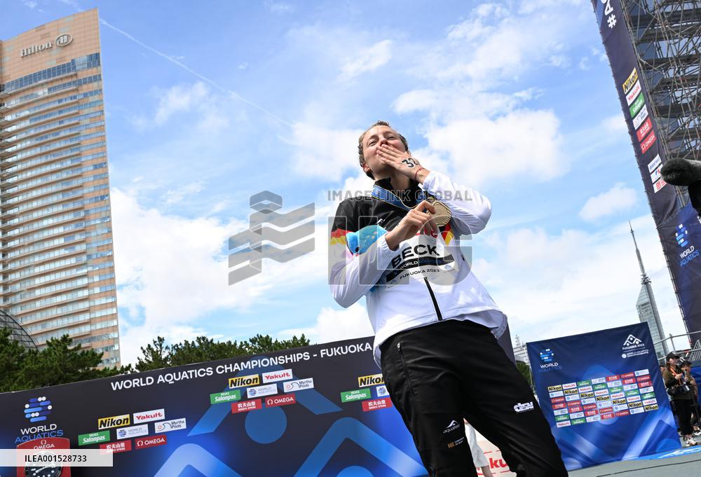 (SP)JAPAN-FUKUOKA-WORLD AQUATICS CHAMPIONSHIPS-OPEN WATER-WOMEN 10KM