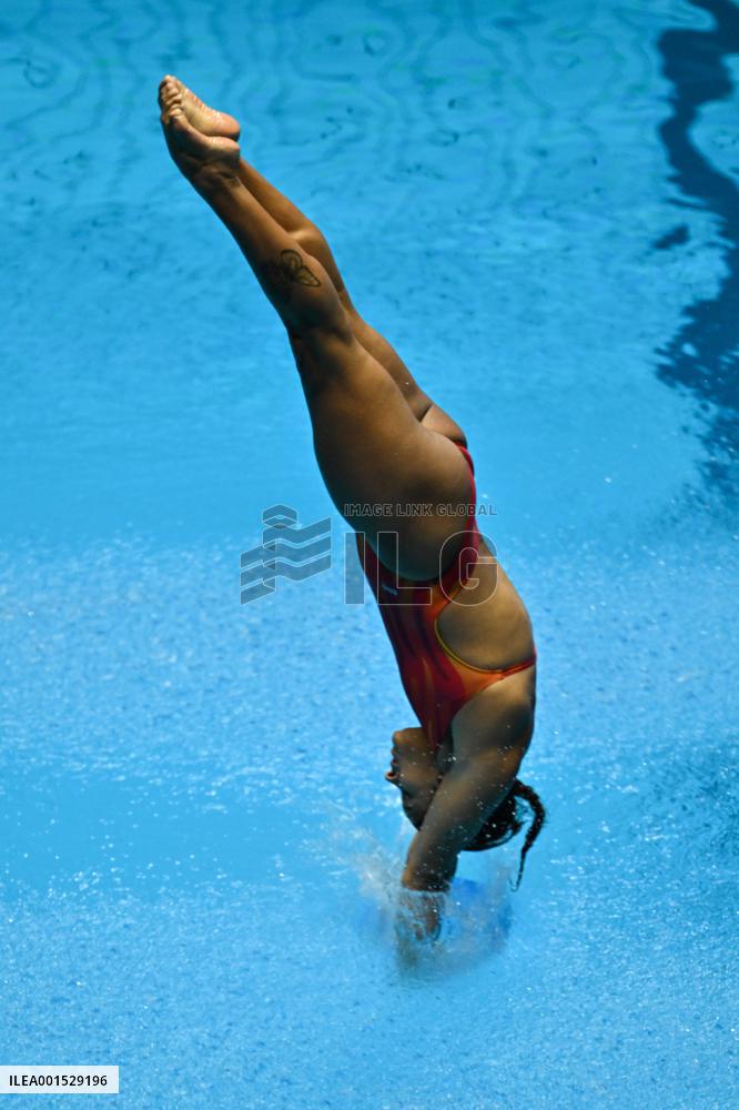 (SP)JAPAN-FUKUOKA-WORLD AQUATICS CHAMPIONSHIPS-DIVING-WOMEN-1M SPRINGBOARD-FINAL