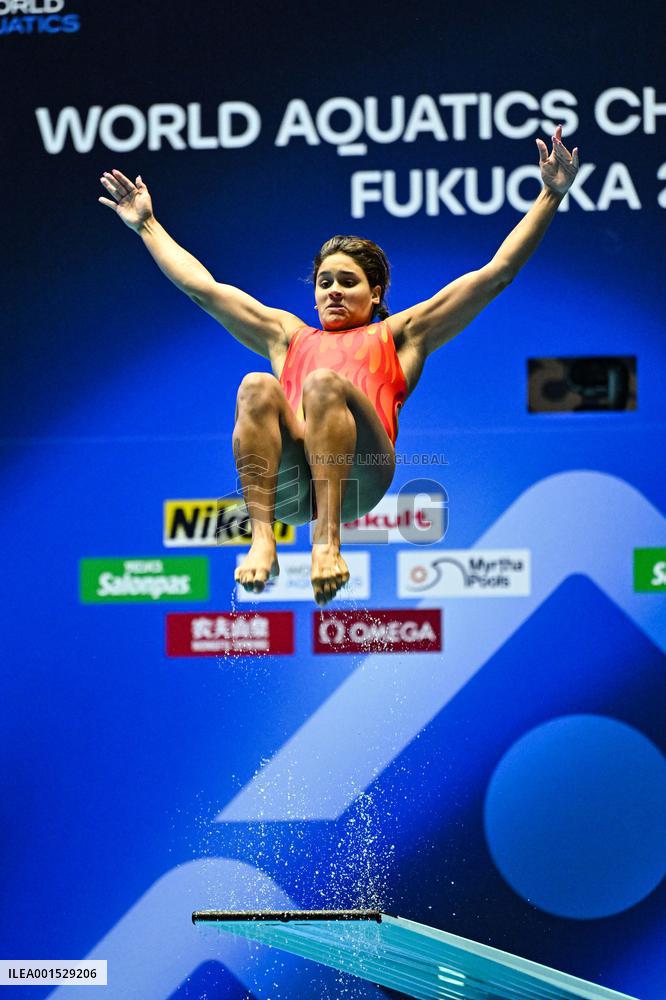 (SP)JAPAN-FUKUOKA-WORLD AQUATICS CHAMPIONSHIPS-DIVING-WOMEN-1M SPRINGBOARD-FINAL