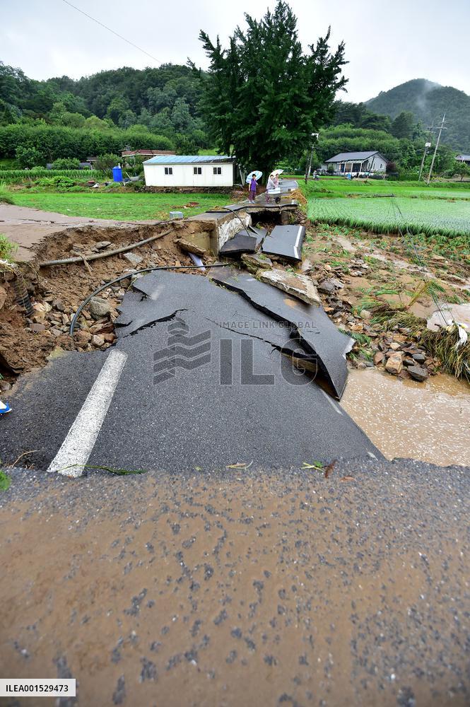 SOUTH KOREA-HEAVY RAINS-DEATH TOLL