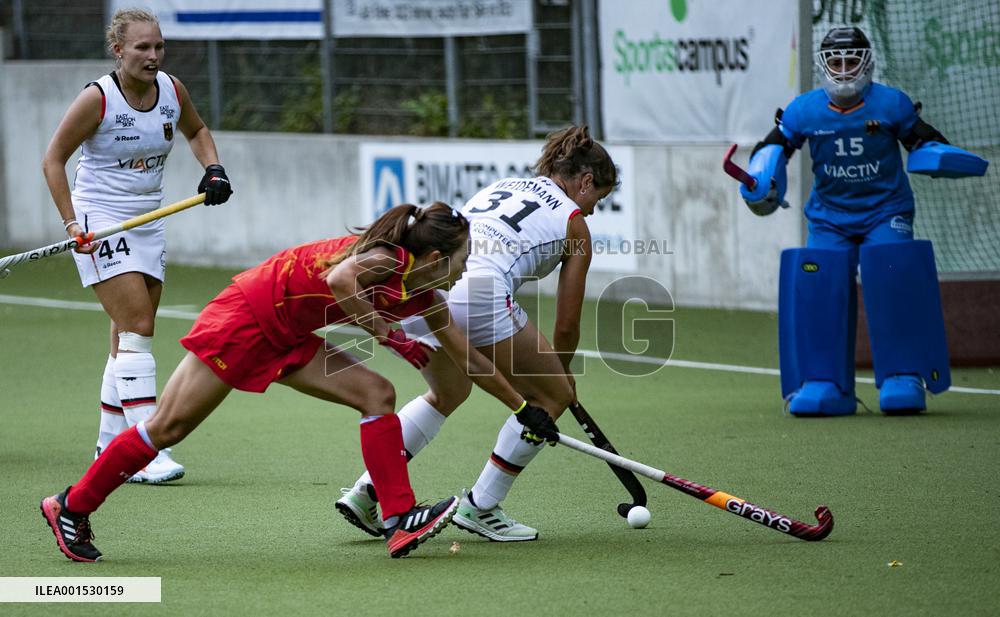 (SP)GERMANY-FRANKFURT-HOCKEY-FRIENDLY-CHN VS GER
