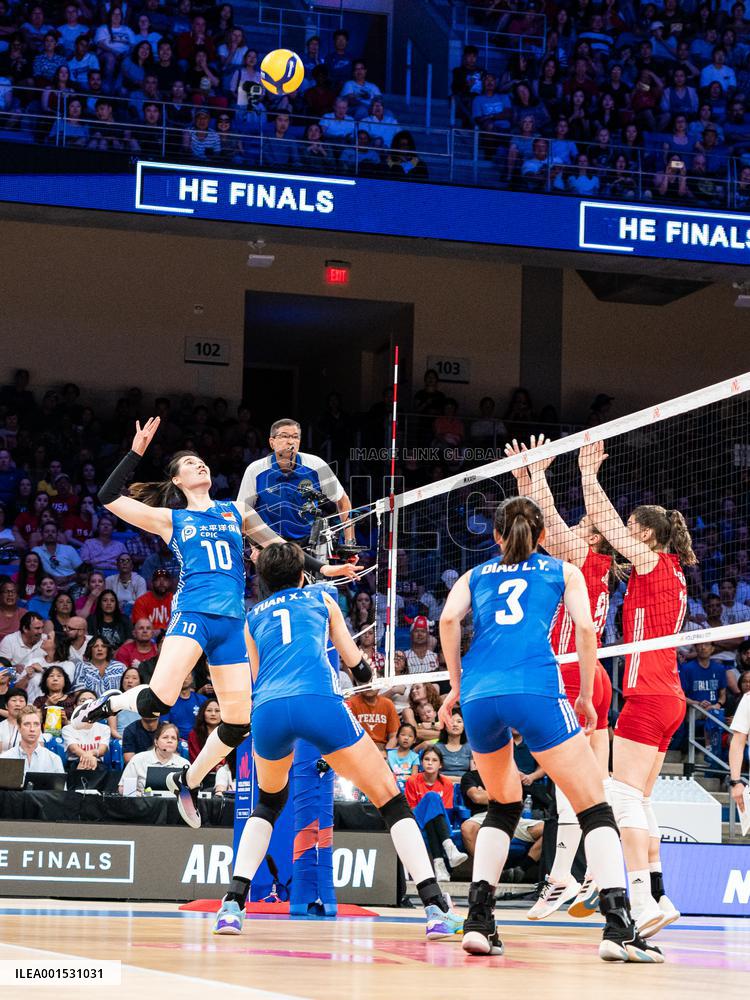(SP)U.S.-ARLINGTON-VOLLEYBALL-NATIONS LEAGUE-WOMEN-CHINA VS POLAND