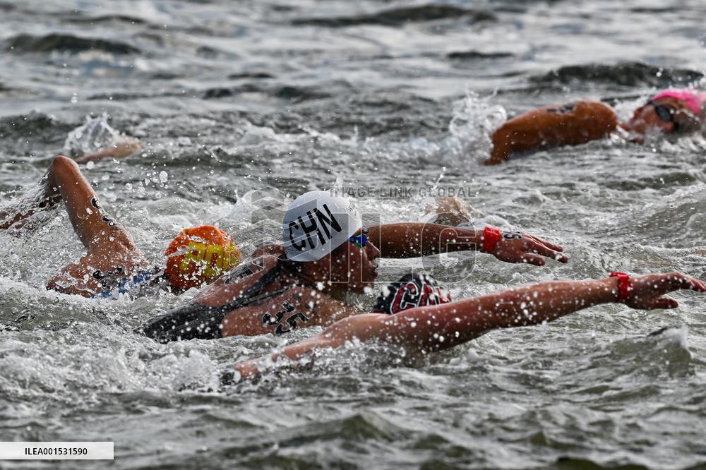 (SP)JAPAN-FUKUOKA-WORLD AQUATICS CHAMPIONSHIPS-OPEN WATER-MEN 10KM