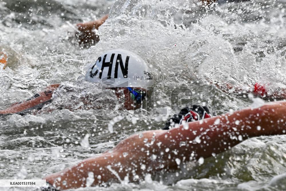 (SP)JAPAN-FUKUOKA-WORLD AQUATICS CHAMPIONSHIPS-OPEN WATER-MEN 10KM