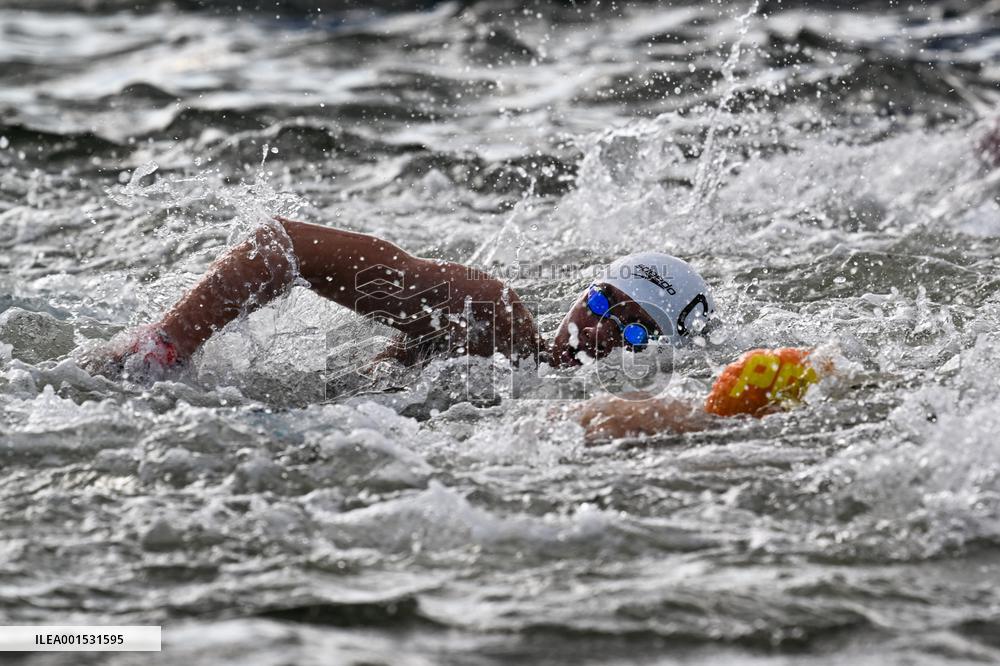 (SP)JAPAN-FUKUOKA-WORLD AQUATICS CHAMPIONSHIPS-OPEN WATER-MEN 10KM