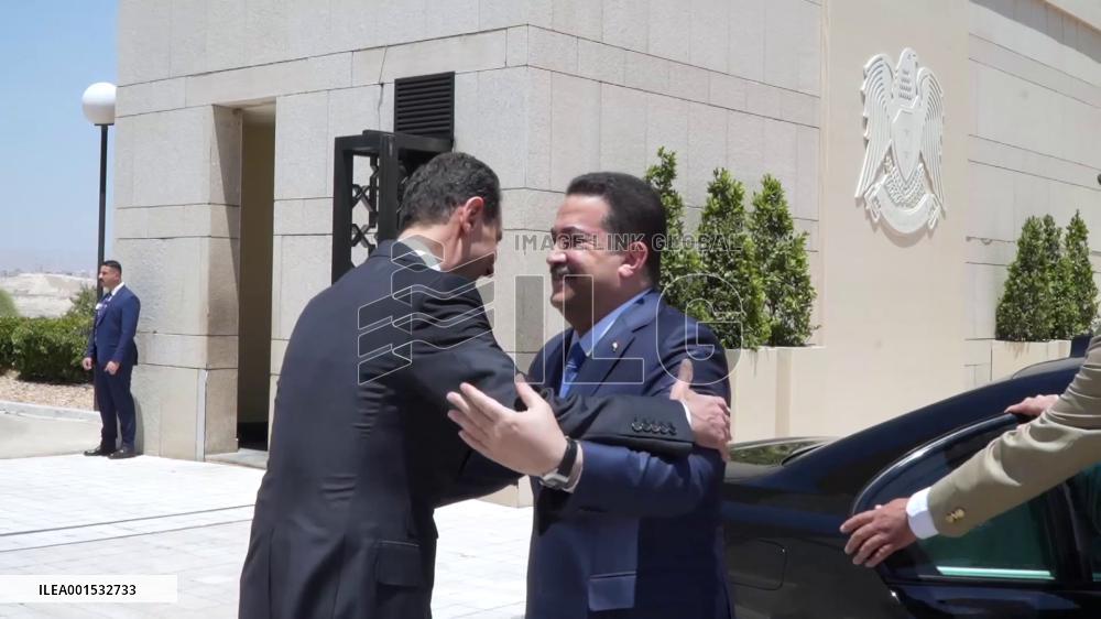 Iraqi PM visits Syria for 1st time since 2011