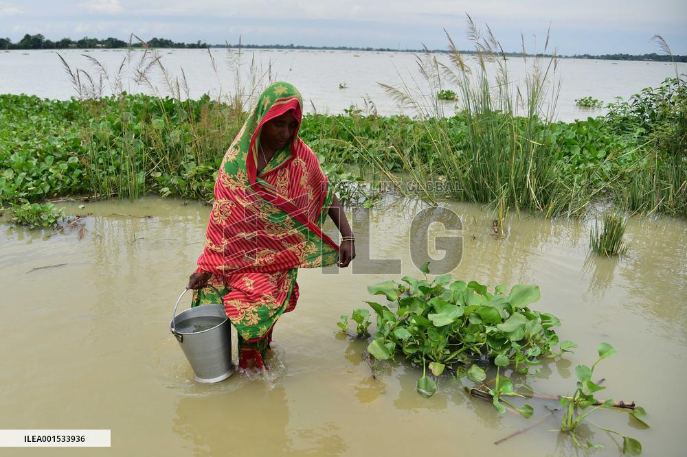 INDIA-ASSAM-MORIGAON-FLOOD