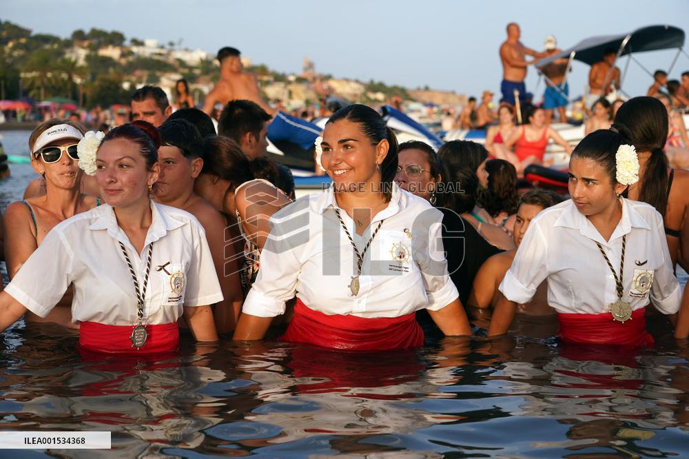 Virgen Del Carmen Processions Throughout Spain