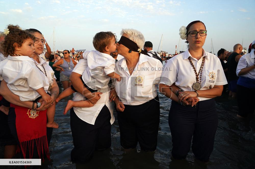 Virgen Del Carmen Processions Throughout Spain