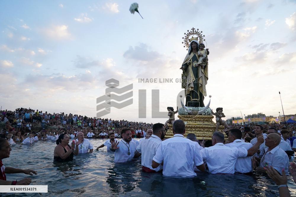 Virgen Del Carmen Processions Throughout Spain
