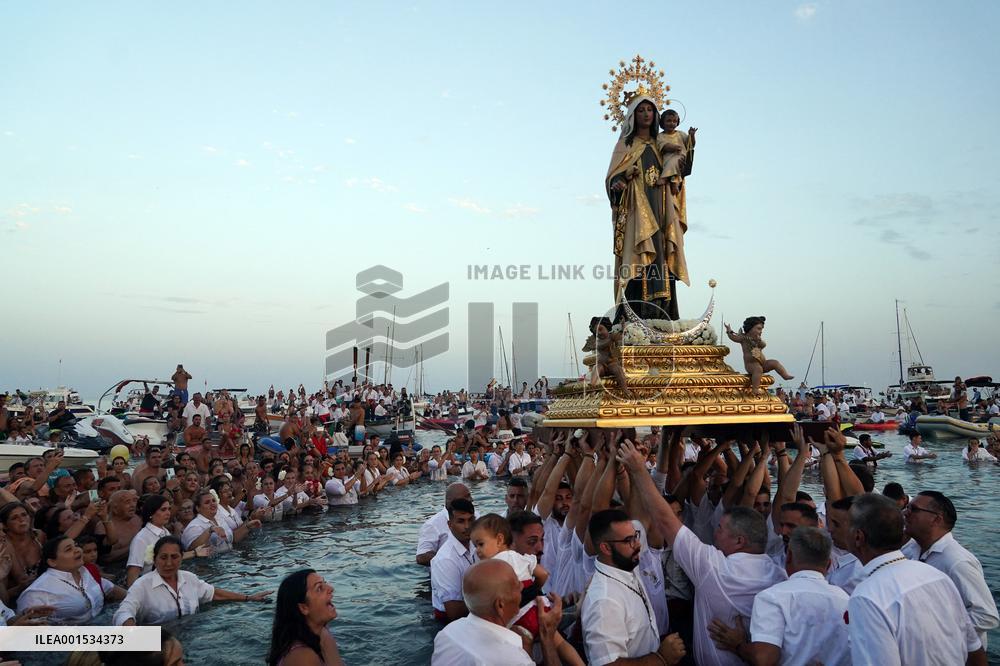 Virgen Del Carmen Processions Throughout Spain