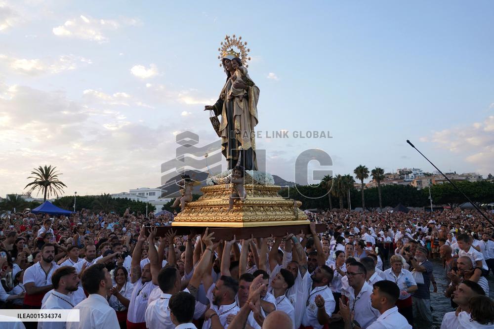 Virgen Del Carmen Processions Throughout Spain
