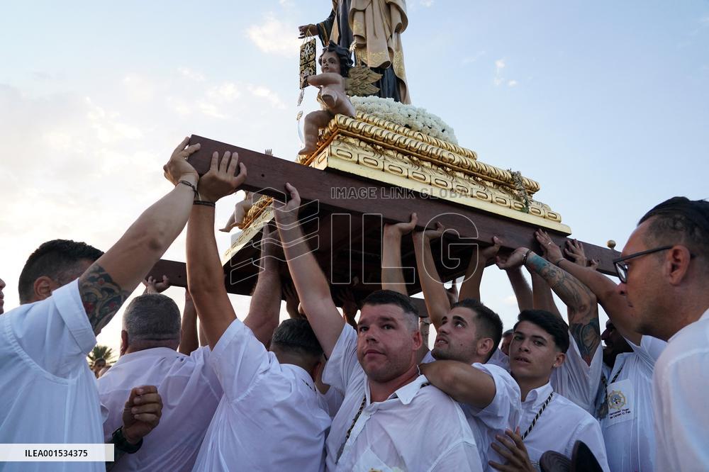 Virgen Del Carmen Processions Throughout Spain
