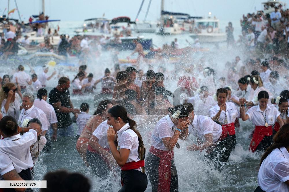 Virgen Del Carmen Processions Throughout Spain