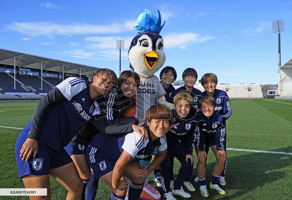 Japan women's football team ahead of World Cup