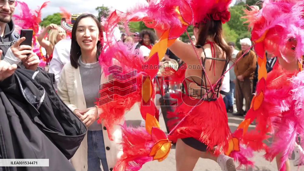 Chinese performance shines at Edinburgh Festival Carnival