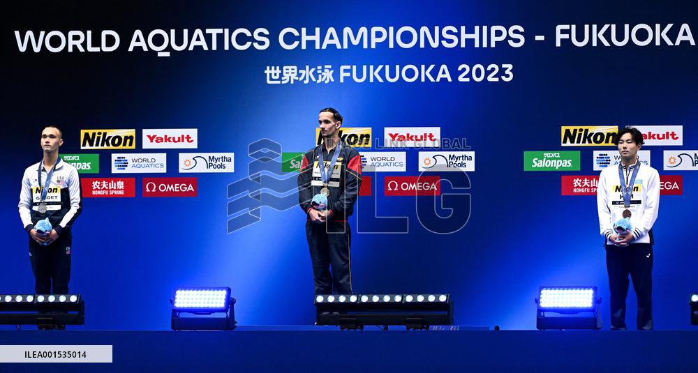 (SP)JAPAN-FUKUOKA-WORLD AQUATICS CHAMPIONSHIPS-ARTISTIC SWIMMING-MEN'S SOLO TECHNICAL
