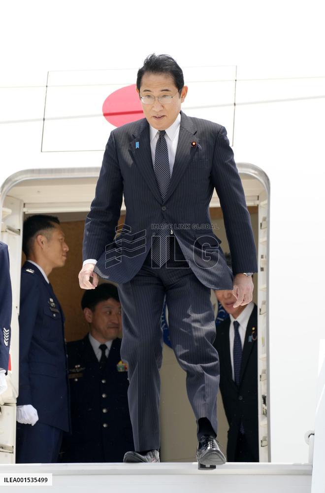 Japan PM Kishida in UAE