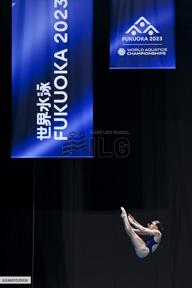 (SP)JAPAN-FUKUOKA-WORLD AQUATICS CHAMPIONSHIPS-DIVING-WOMEN-3M SYNCHRONISED-FINAL