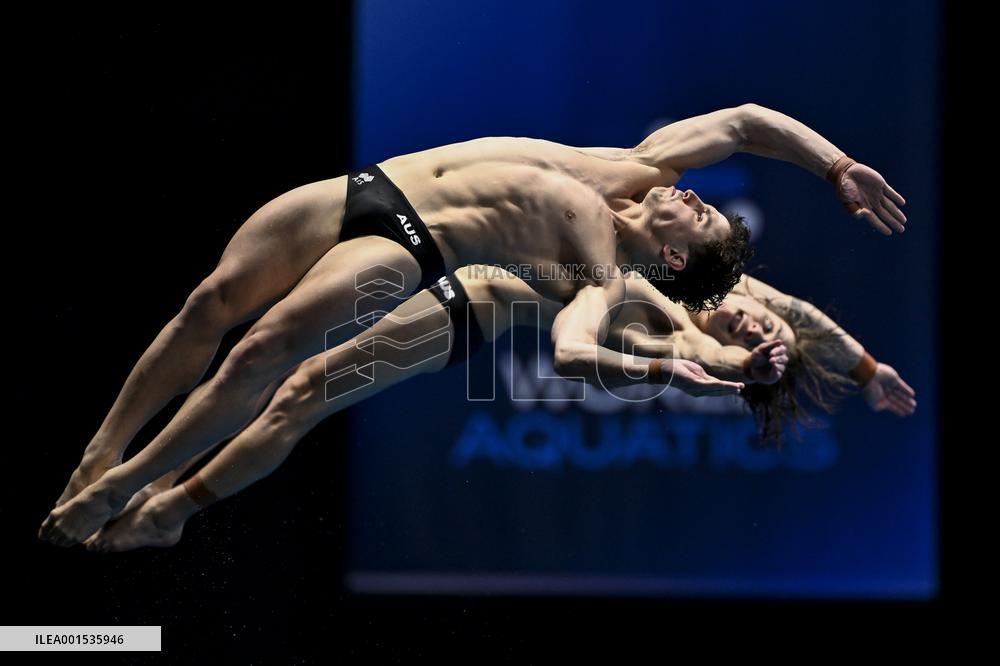(SP)JAPAN-FUKUOKA-WORLD AQUATICS CHAMPIONSHIPS-DIVING-MEN-10M SYNCHRONISED-FINAL