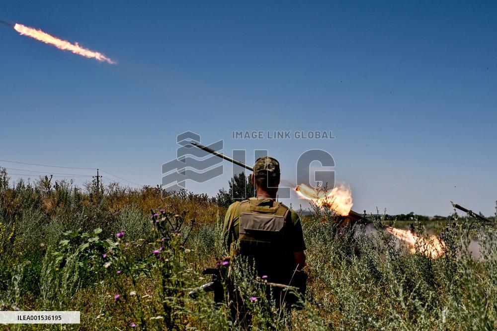 Partizan system hits occupiers in Zaporizhzhia sector