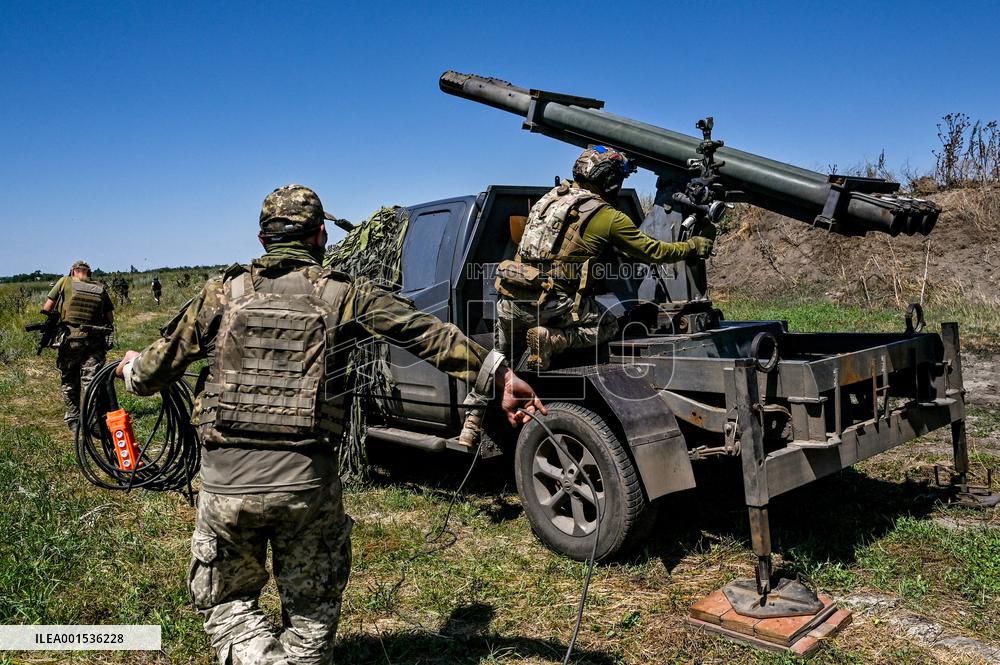 Partizan system hits occupiers in Zaporizhzhia sector