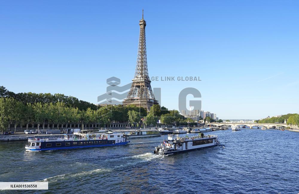 Paris Olympics opening ceremony test