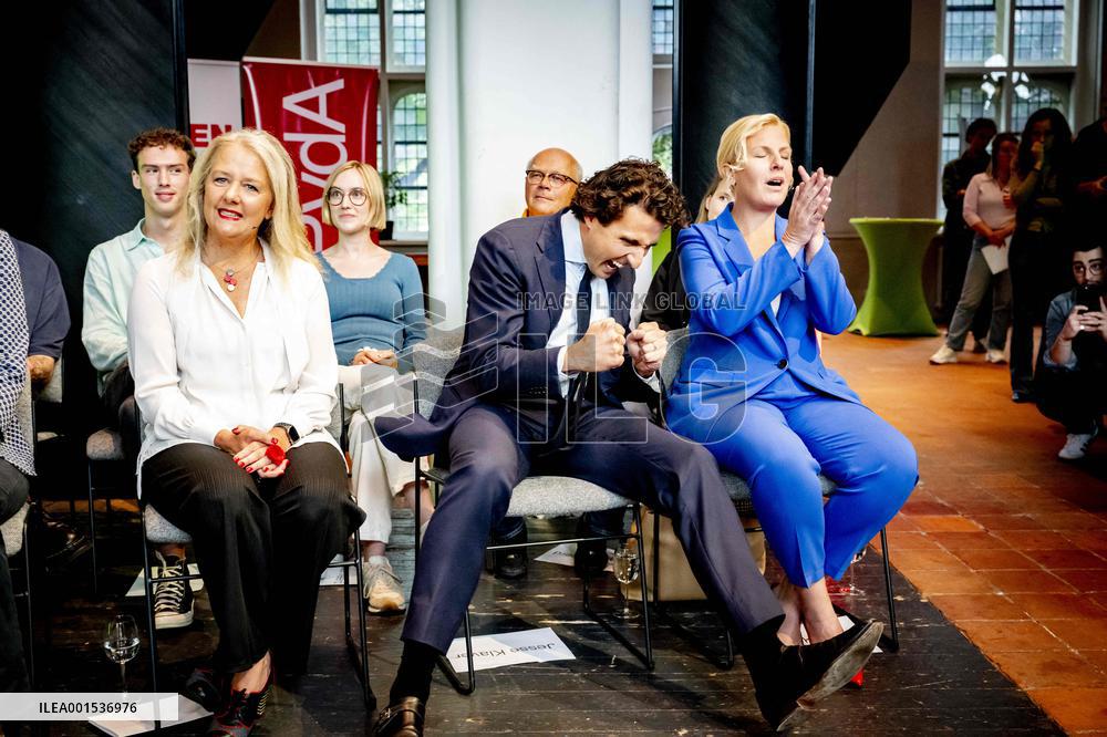GroenLinks And PvdA Members Back Joint Election Campaign - Netherlands