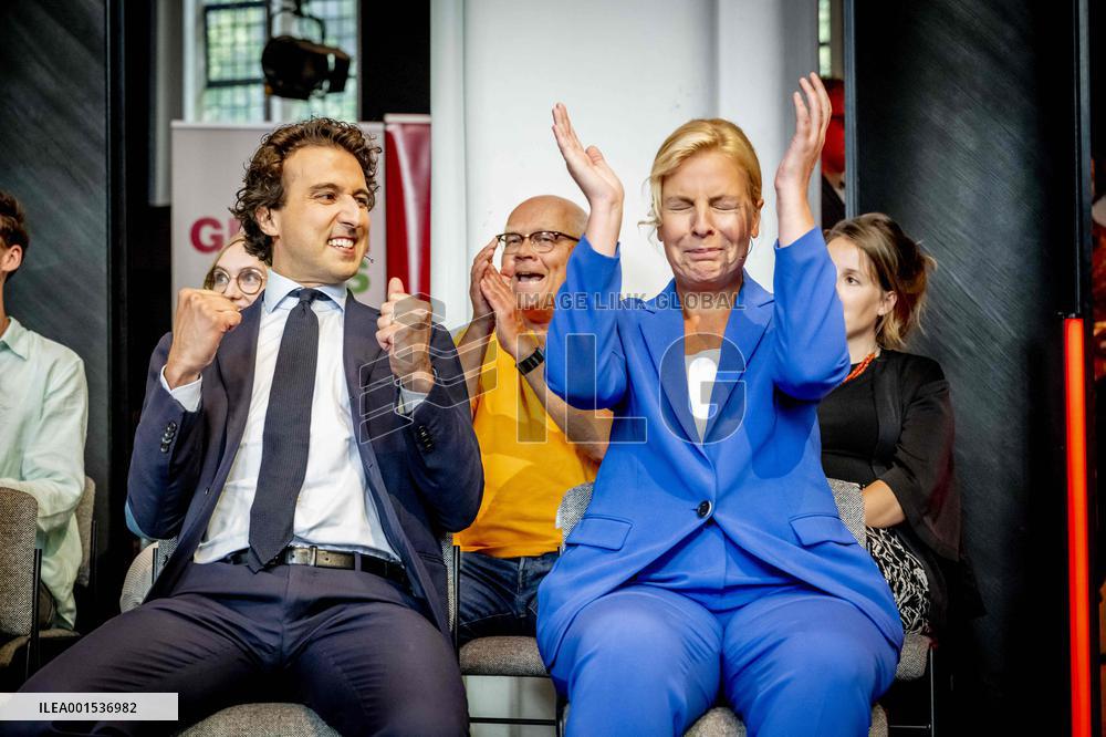 GroenLinks And PvdA Members Back Joint Election Campaign - Netherlands