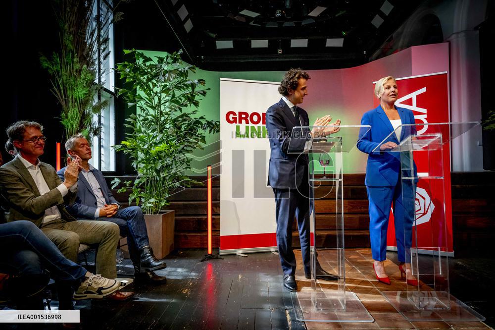 GroenLinks And PvdA Members Back Joint Election Campaign - Netherlands