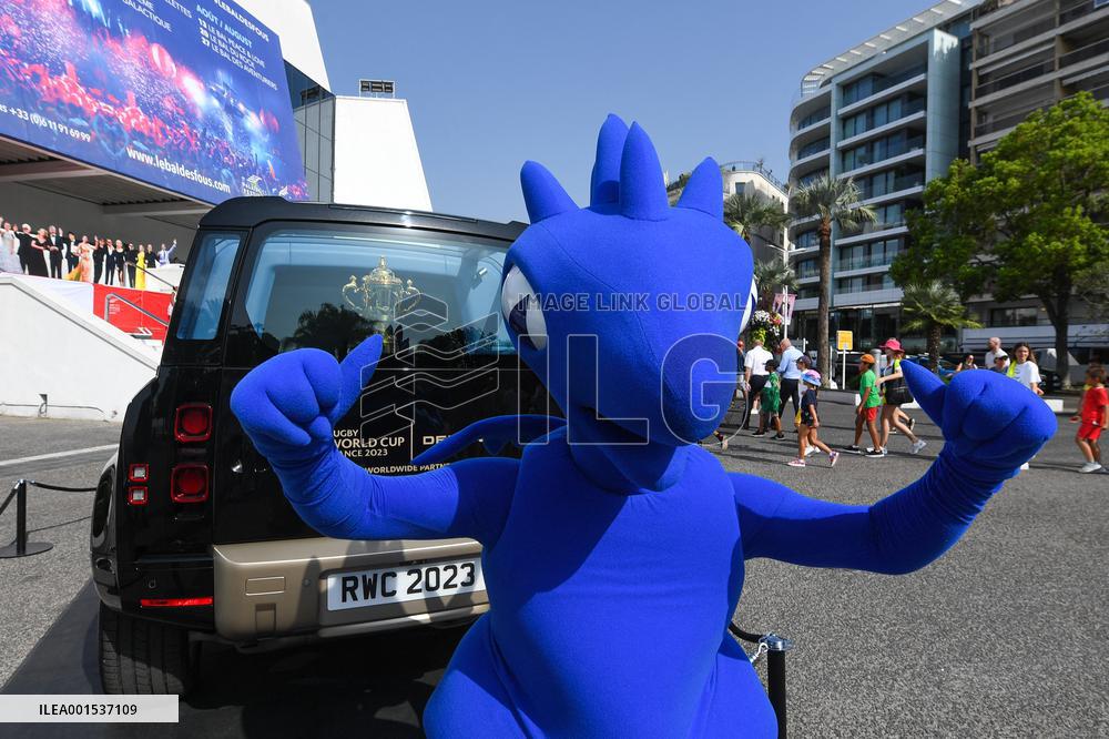 Webb Ellis Cup On Display - Cannes