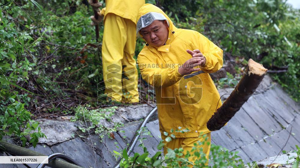 CHINA-GUANGXI-TYPHOON TALIM-2ND LANDFALL (CN)