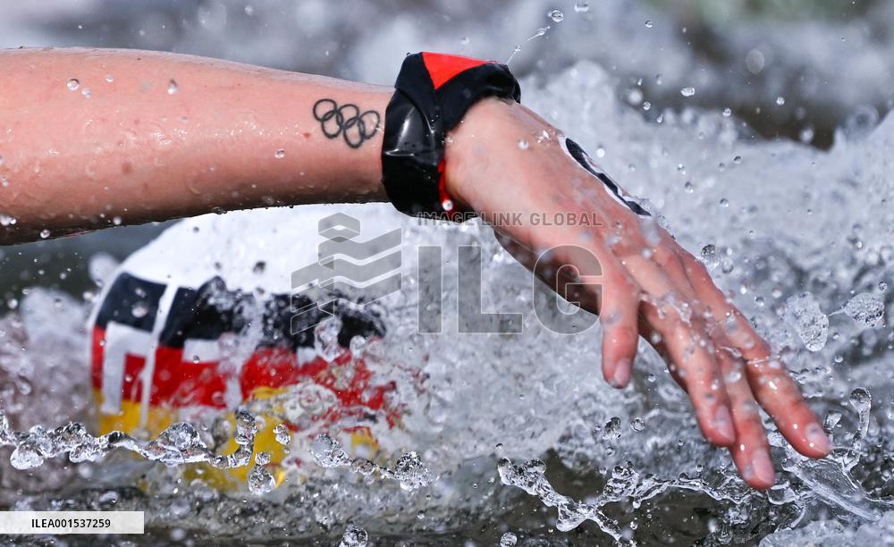 (SP)JAPAN-FUKUOKA-WORLD AQUATICS CHAMPIONSHIPS-OPEN WATER-WOMEN 5KM