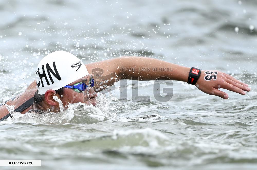 (SP)JAPAN-FUKUOKA-WORLD AQUATICS CHAMPIONSHIPS-OPEN WATER-MEN'S 5KM