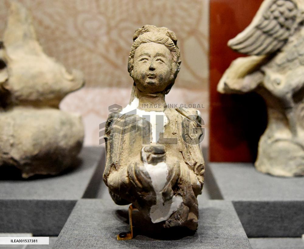 Taizicheng Ruins Cultural Relics Exhibition in Zhangjiakou, China
