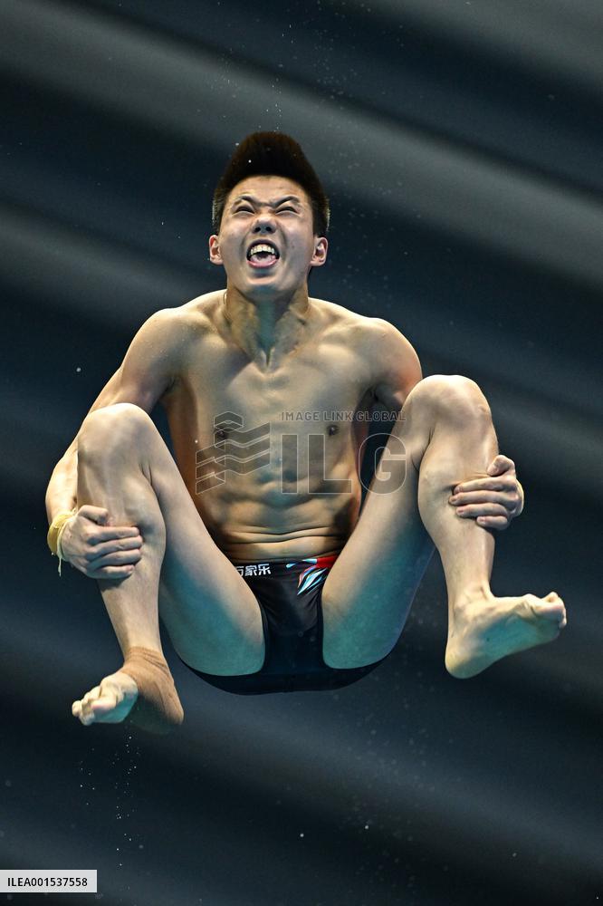 (SP)JAPAN-FUKUOKA-WORLD AQUATICS CHAMPIONSHIPS-DIVING-MIXED 3M/10M TEAM-FINAL