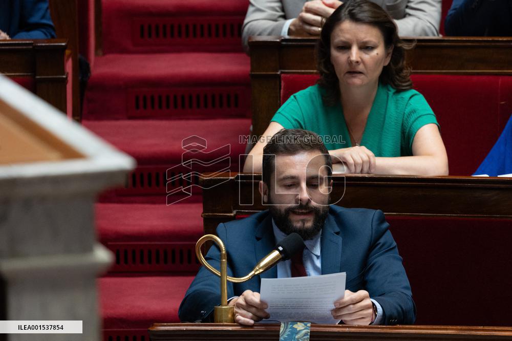 Questions to the government at the National Assembly - Paris