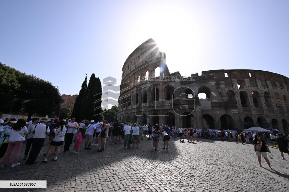 ITALY-ROME-HEAT WAVE