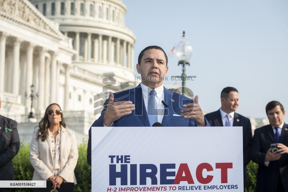 Press Conference On The Introduction Of The HIRE Act - Washington