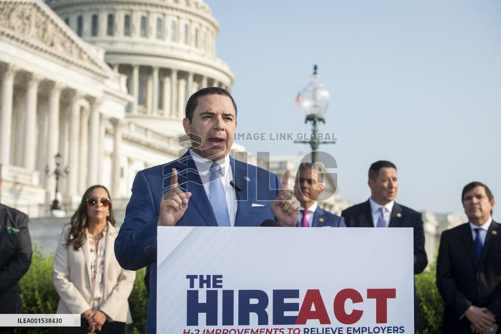 Press Conference On The Introduction Of The HIRE Act - Washington