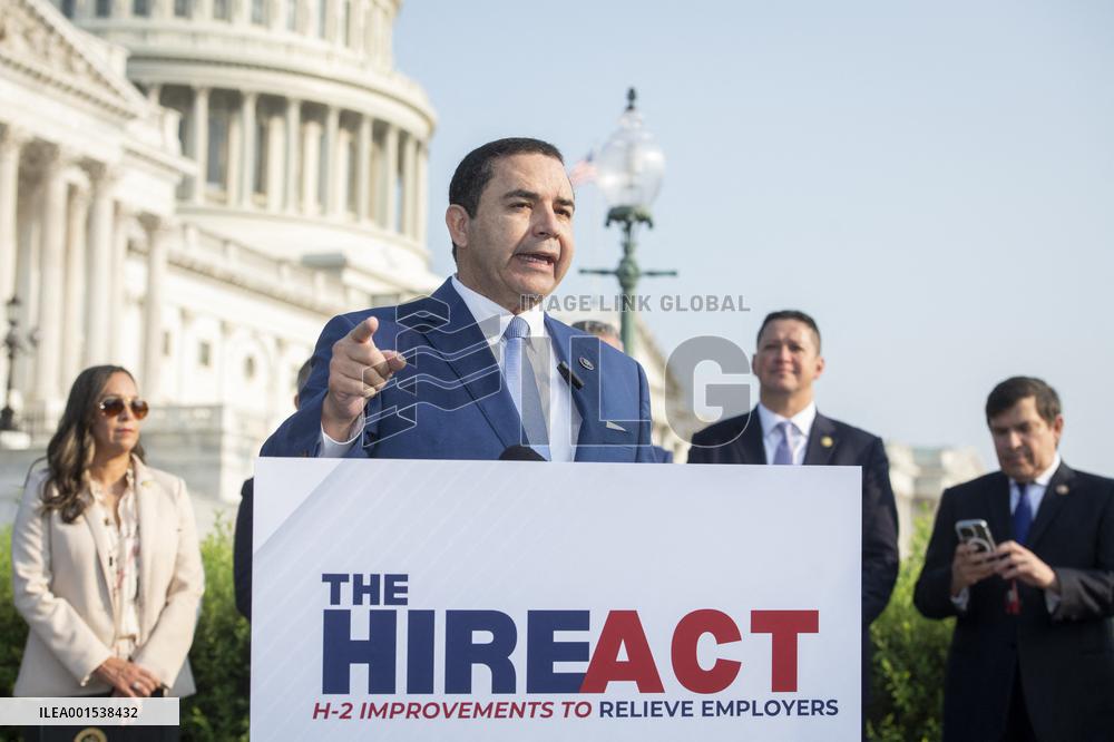 Press Conference On The Introduction Of The HIRE Act - Washington