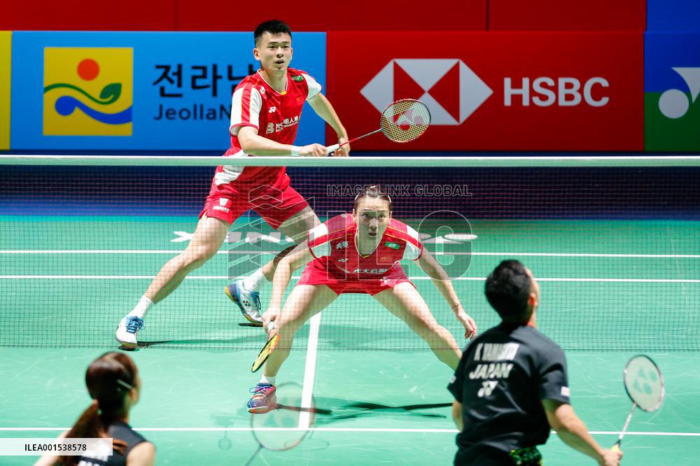 (SP)SOUTH KOREA-YEOSU-BADMINTON-KOREA OPEN-MIXED DOUBLES