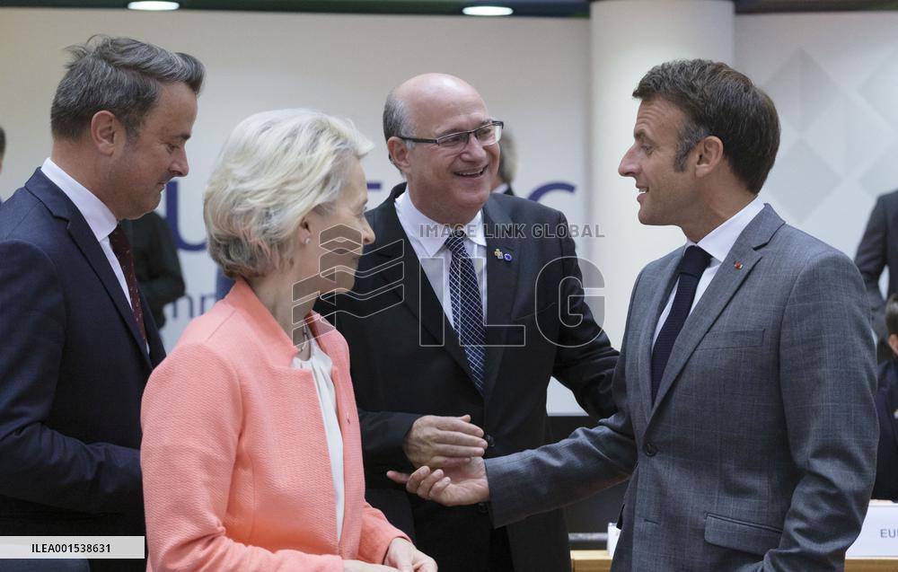 Macron Attends EU-CELAC Summit - Brussels