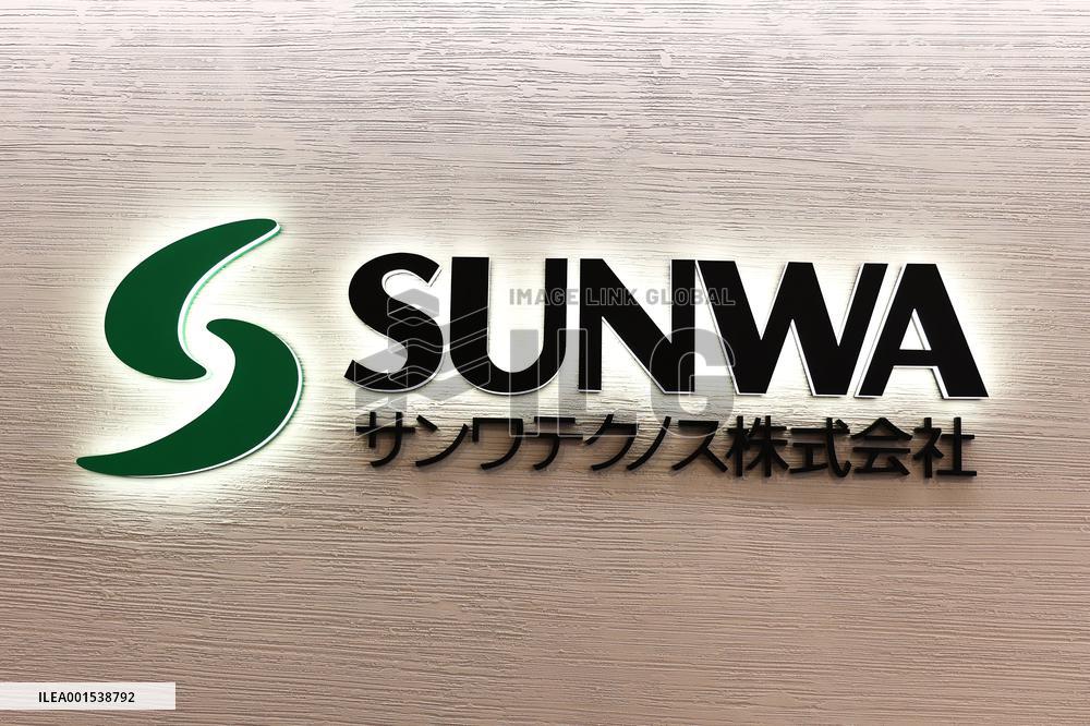 Sanwa Technos signage and logo