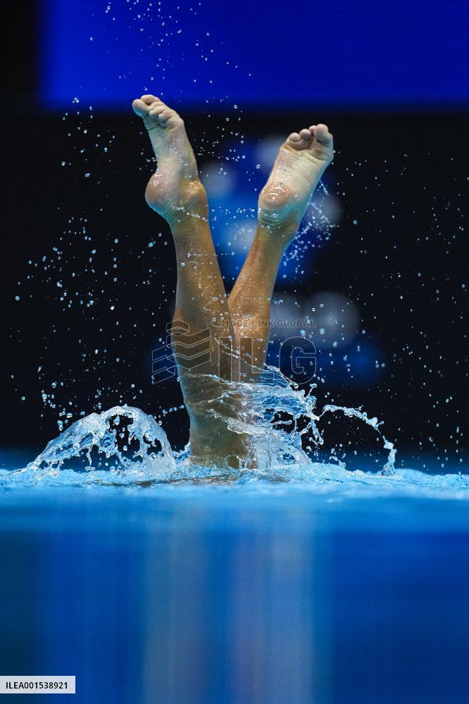 (SP)JAPAN-FUKUOKA-WORLD AQUATICS CHAMPIONSHIPS-ARTISTIC SWIMMING-MEN-FINAL
