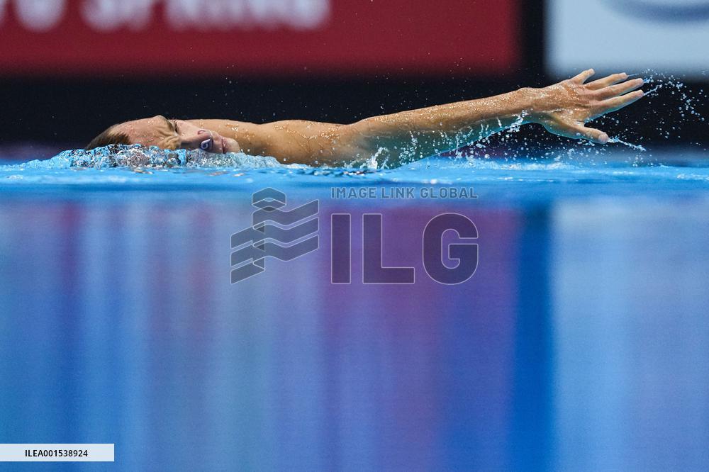 (SP)JAPAN-FUKUOKA-WORLD AQUATICS CHAMPIONSHIPS-ARTISTIC SWIMMING-MEN-FINAL