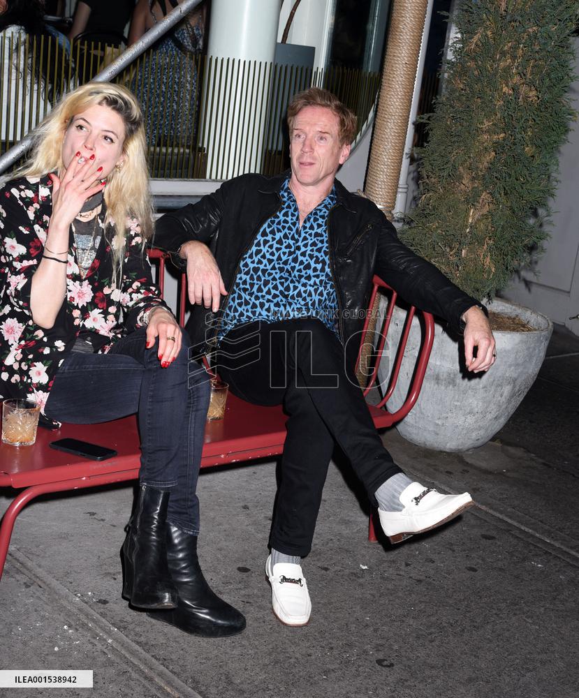 Damian Lewis And Girlfriend Alison Mosshart Out - LA
