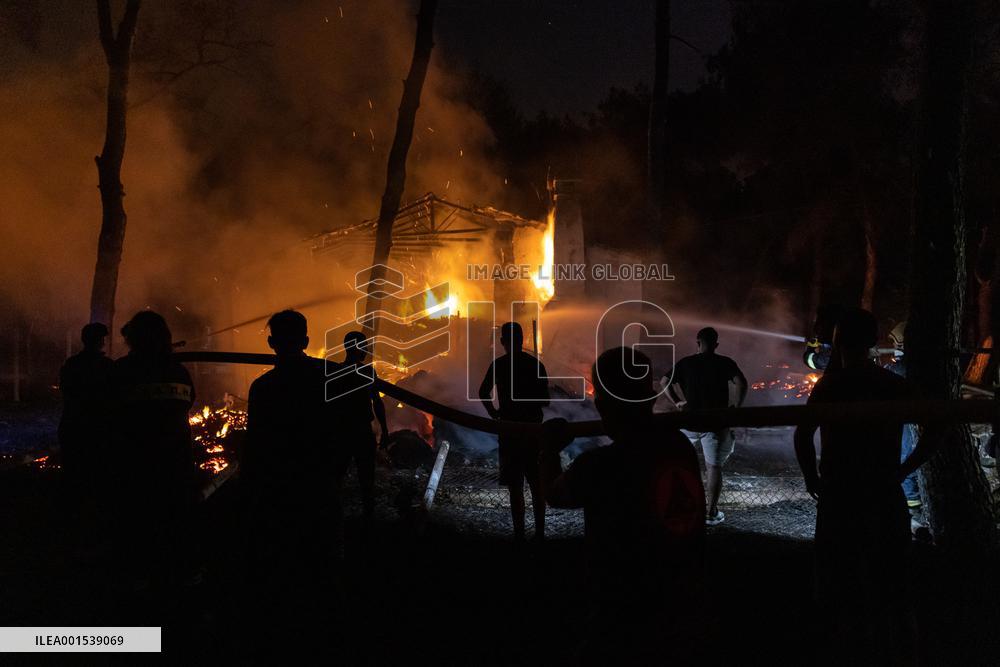 GREECE-ATHENS-WILDFIRES
