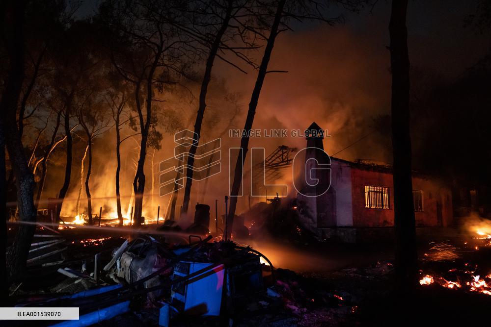 GREECE-ATHENS-WILDFIRES