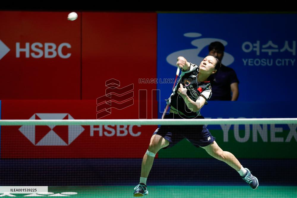 (SP)SOUTH KOREA-YEOSU-BADMINTON-KOREA OPEN-WOMEN'S SINGLES